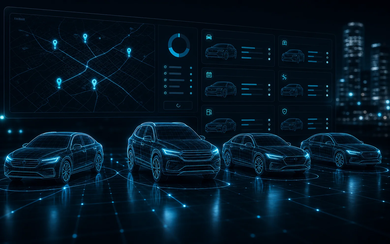 DriveRent fleet visual