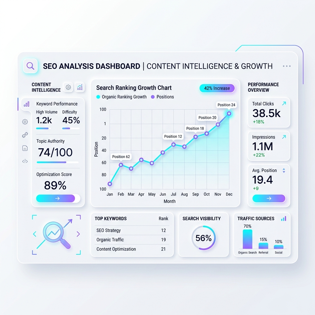 SeoAI content intelligence visual